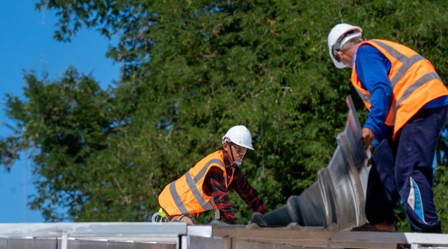 Professional New roof installation in Danube, MN